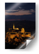 Castillo de Budapest al atardecer - Luis Rodrigo Magaña Andrade | Cuadro decorativo de Canvas Lab