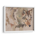 Lobo De Madera I - W. Rutledge | Cuadro decorativo de Canvas Lab