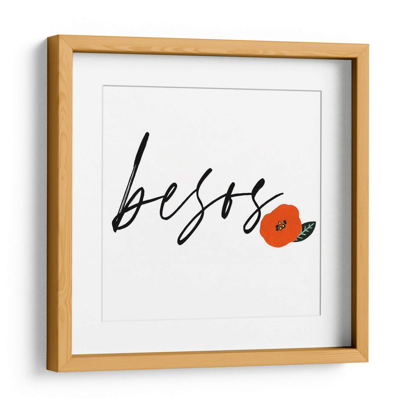 Besos I - Studio W | Cuadro decorativo de Canvas Lab