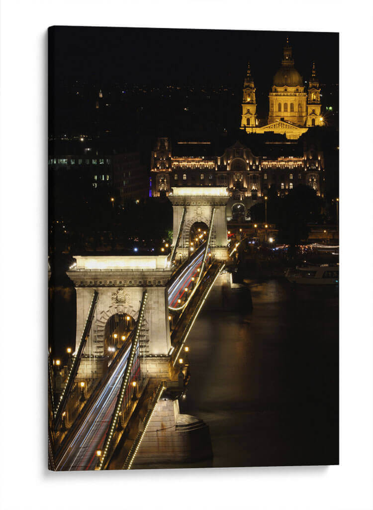 Luces de Budapest - Luis Rodrigo Magaña Andrade | Cuadro decorativo de Canvas Lab