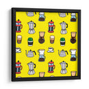 Caffeine addict - Marcela Illustrates | Cuadro decorativo de Canvas Lab