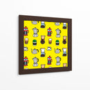 Caffeine addict - Marcela Illustrates | Cuadro decorativo de Canvas Lab