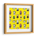 Caffeine addict - Marcela Illustrates | Cuadro decorativo de Canvas Lab