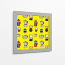 Caffeine addict - Marcela Illustrates | Cuadro decorativo de Canvas Lab