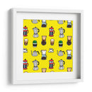 Caffeine addict - Marcela Illustrates | Cuadro decorativo de Canvas Lab