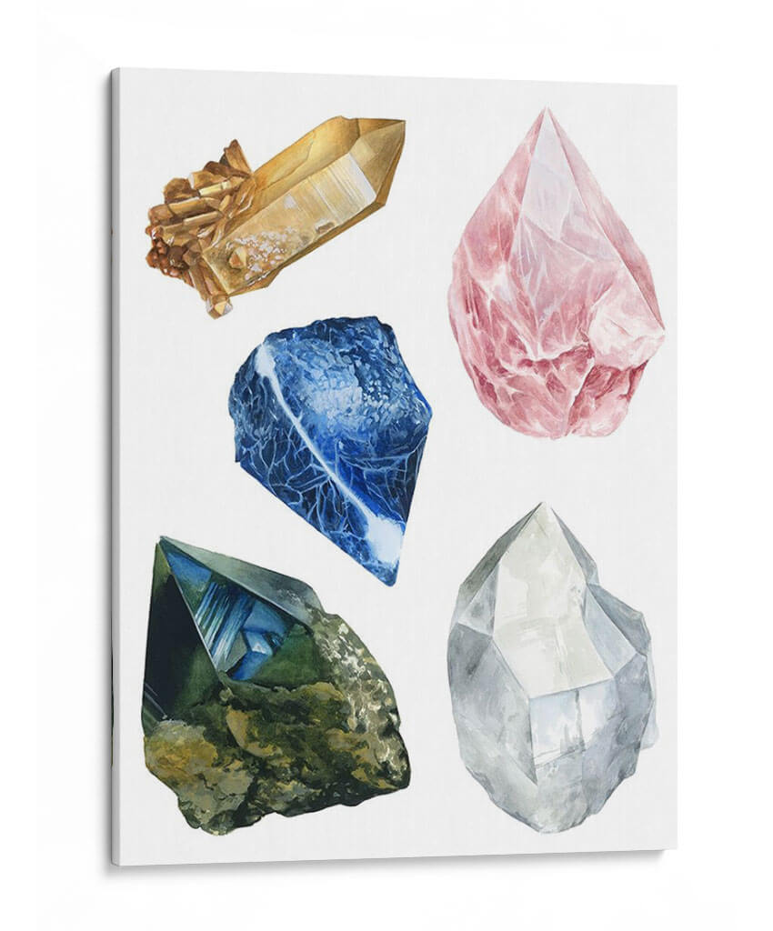 Cristales De Curación I - Grace Popp | Cuadro decorativo de Canvas Lab