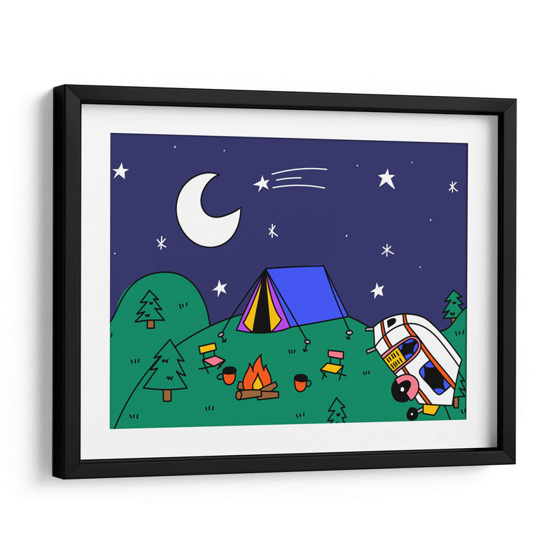 Camping Trip - Marcela Illustrates | Cuadro decorativo de Canvas Lab