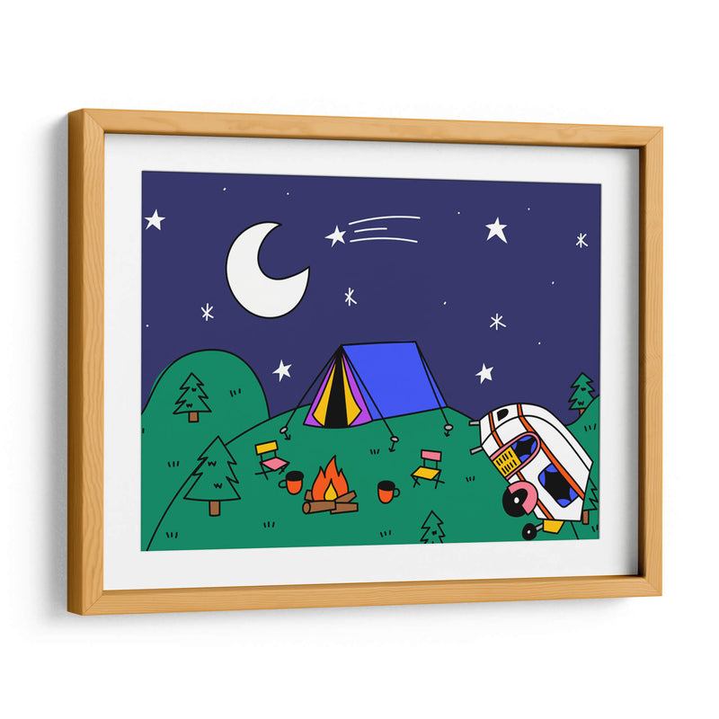 Camping Trip - Marcela Illustrates | Cuadro decorativo de Canvas Lab