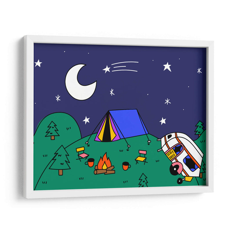 Camping Trip - Marcela Illustrates | Cuadro decorativo de Canvas Lab