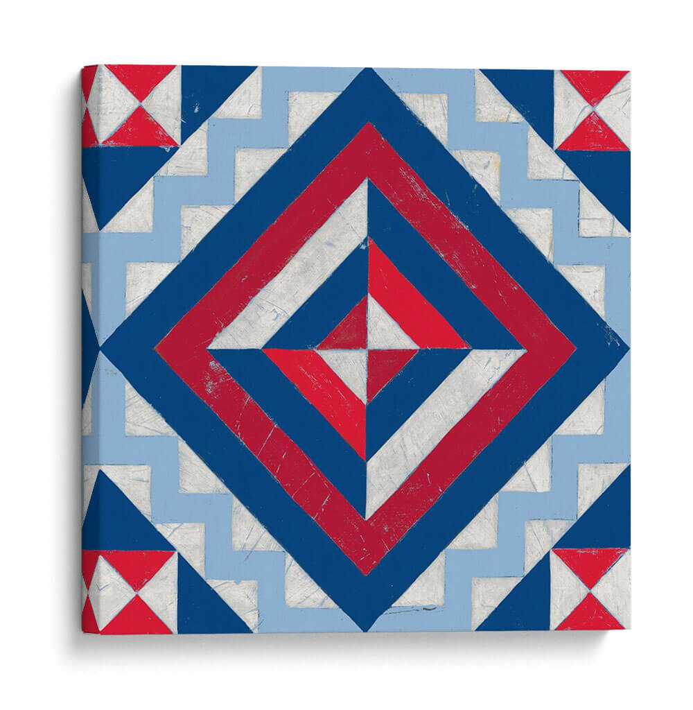 Americana Quilt Motivo I - June Erica Vess | Cuadro decorativo de Canvas Lab