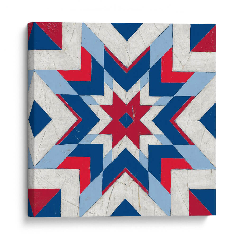 Americana Quilt Motif Ii - June Erica Vess | Cuadro decorativo de Canvas Lab