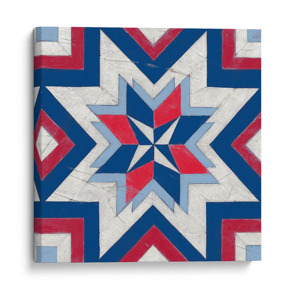 Americana Quilt Motif Iii - June Erica Vess | Cuadro decorativo de Canvas Lab