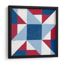 Azulejo De Patchwork Americana I - Vanna Lam | Cuadro decorativo de Canvas Lab