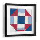 Americana Patchwork Tile Ii - Vanna Lam | Cuadro decorativo de Canvas Lab