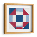 Americana Patchwork Tile Ii - Vanna Lam | Cuadro decorativo de Canvas Lab