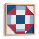 Americana Patchwork Tile Ii - Vanna Lam | Cuadro decorativo de Canvas Lab