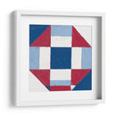 Americana Patchwork Tile Ii - Vanna Lam | Cuadro decorativo de Canvas Lab