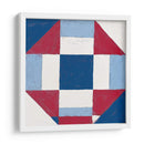 Americana Patchwork Tile Ii - Vanna Lam | Cuadro decorativo de Canvas Lab