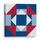 Americana Patchwork Tile Iii - Vanna Lam | Cuadro decorativo de Canvas Lab