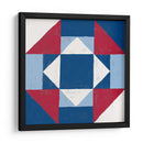 Americana Patchwork Tile Iii - Vanna Lam | Cuadro decorativo de Canvas Lab