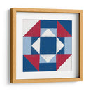 Americana Patchwork Tile Iii - Vanna Lam | Cuadro decorativo de Canvas Lab