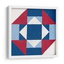Americana Patchwork Tile Iii - Vanna Lam | Cuadro decorativo de Canvas Lab
