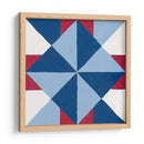 Americana Patchwork Tile Iv - Vanna Lam | Cuadro decorativo de Canvas Lab