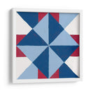 Americana Patchwork Tile Iv - Vanna Lam | Cuadro decorativo de Canvas Lab
