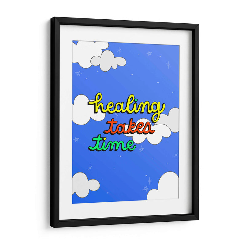 Healing Takes Time - Marcela Illustrates | Cuadro decorativo de Canvas Lab
