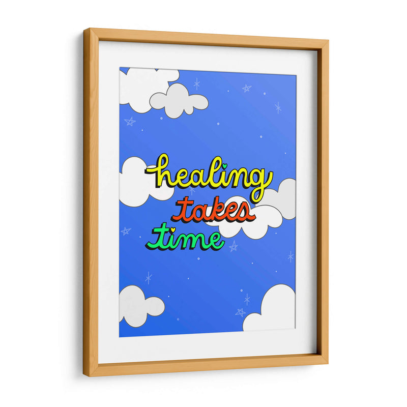 Healing Takes Time - Marcela Illustrates | Cuadro decorativo de Canvas Lab