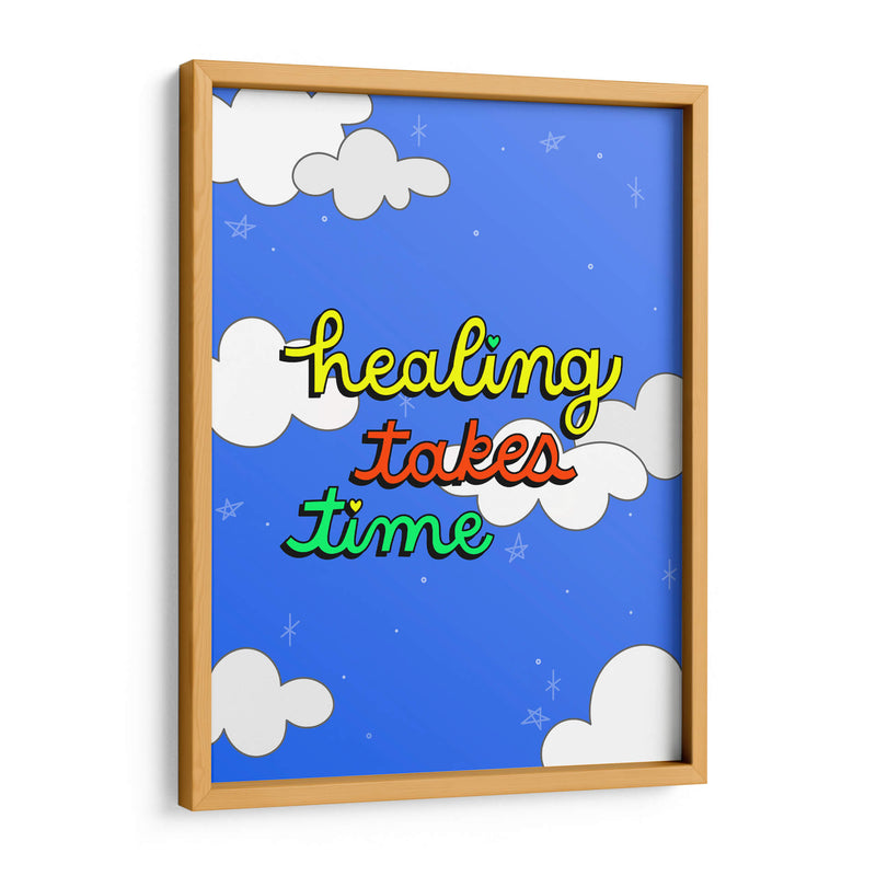 Healing Takes Time - Marcela Illustrates | Cuadro decorativo de Canvas Lab