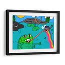 Musical Pond - Marcela Illustrates | Cuadro decorativo de Canvas Lab