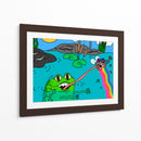 Musical Pond - Marcela Illustrates | Cuadro decorativo de Canvas Lab