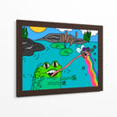 Musical Pond - Marcela Illustrates | Cuadro decorativo de Canvas Lab