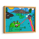 Musical Pond - Marcela Illustrates | Cuadro decorativo de Canvas Lab