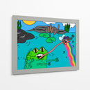 Musical Pond - Marcela Illustrates | Cuadro decorativo de Canvas Lab