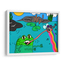 Musical Pond - Marcela Illustrates | Cuadro decorativo de Canvas Lab