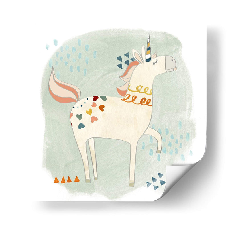 Hipster Unicorns Ii - June Erica Vess | Cuadro decorativo de Canvas Lab