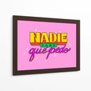 Nadie sabe qué pedo - Marcela Illustrates | Cuadro decorativo de Canvas Lab