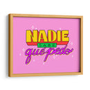 Nadie sabe qué pedo - Marcela Illustrates | Cuadro decorativo de Canvas Lab