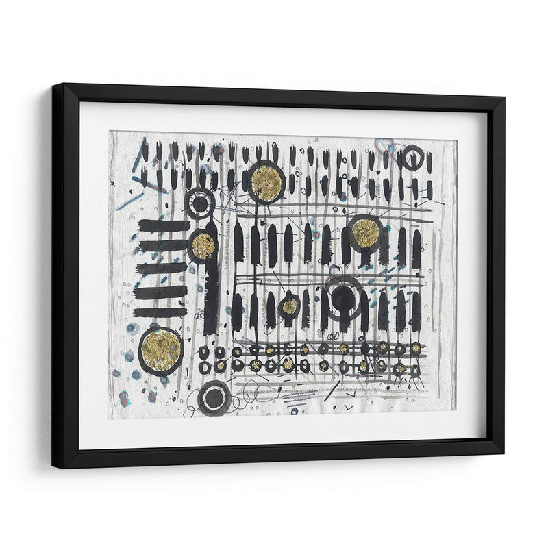 Notas Y Llaves - Albertus Seba | Cuadro decorativo de Canvas Lab