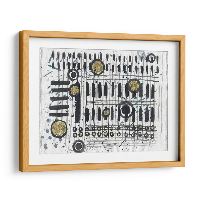 Notas Y Llaves - Albertus Seba | Cuadro decorativo de Canvas Lab