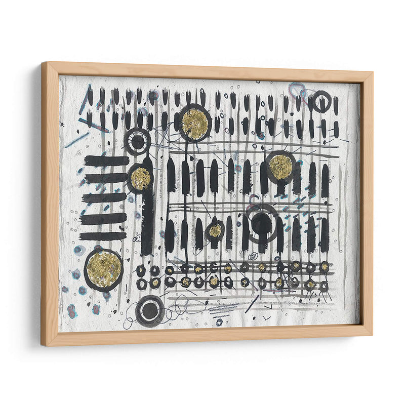 Notas Y Llaves - Albertus Seba | Cuadro decorativo de Canvas Lab