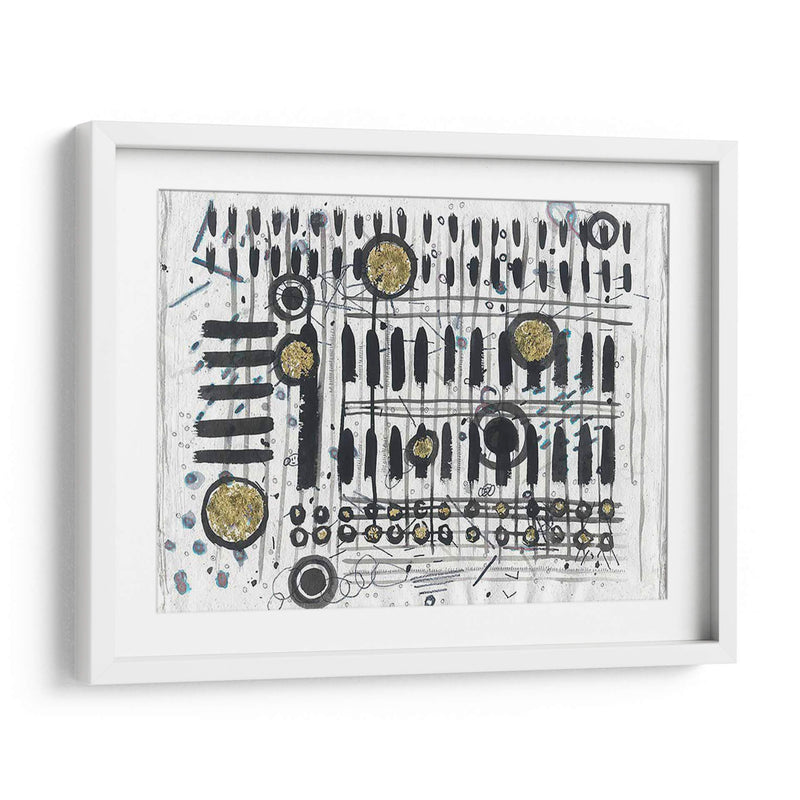 Notas Y Llaves - Albertus Seba | Cuadro decorativo de Canvas Lab