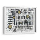 Notas Y Llaves - Albertus Seba | Cuadro decorativo de Canvas Lab