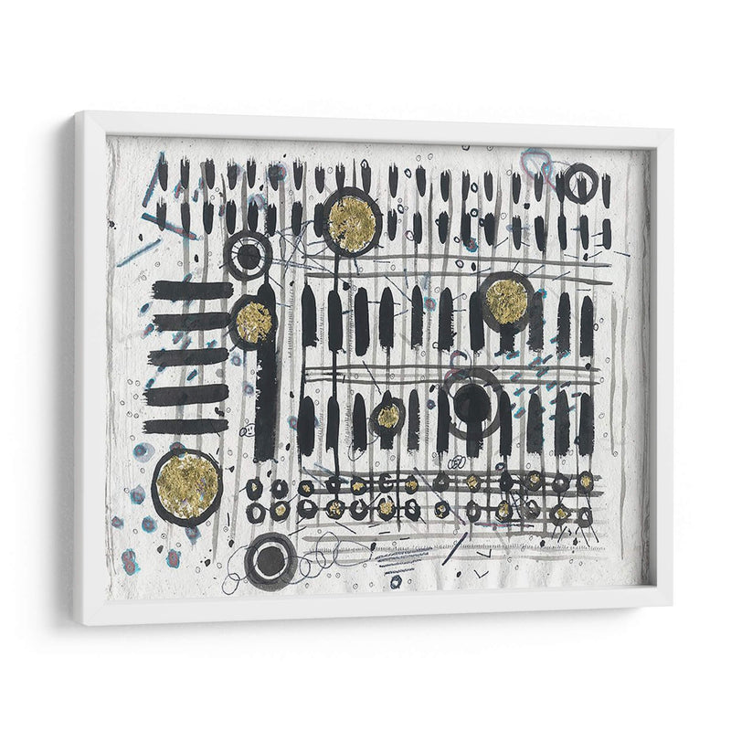 Notas Y Llaves - Albertus Seba | Cuadro decorativo de Canvas Lab