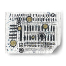 Notas Y Llaves - Albertus Seba | Cuadro decorativo de Canvas Lab