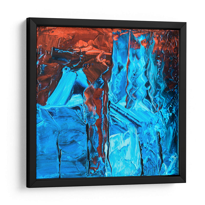Rojo y azul | Cuadro decorativo de Canvas Lab