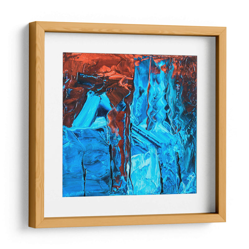 Rojo y azul | Cuadro decorativo de Canvas Lab