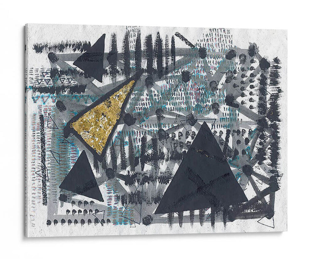 Triangulo Dorado - Albertus Seba | Cuadro decorativo de Canvas Lab